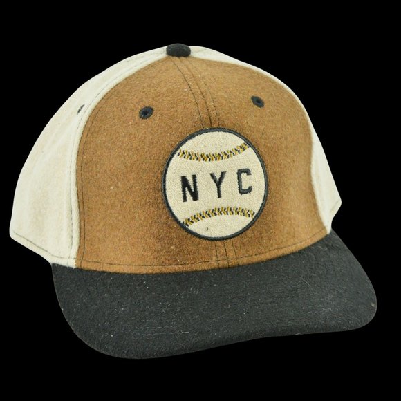 Billy Reid Nyc Felt Baseball Cap Hat 